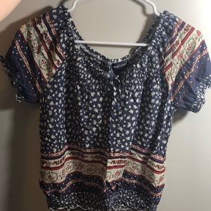 wet seal floral top!